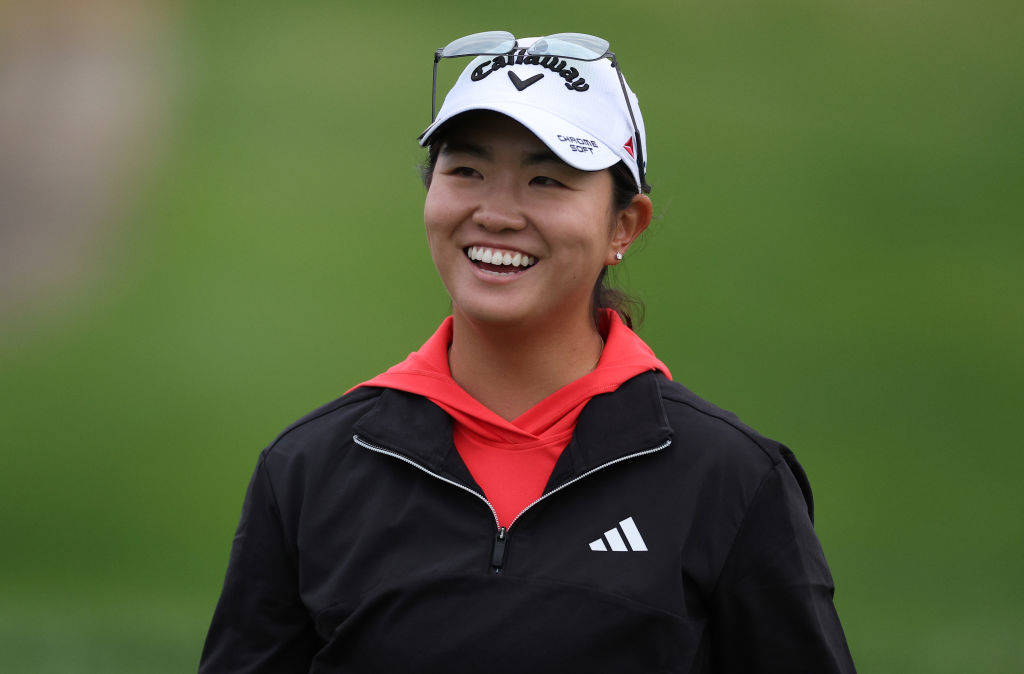 A smiling Rose Zhang